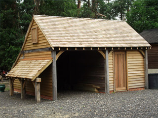 Oak Framed Out Building